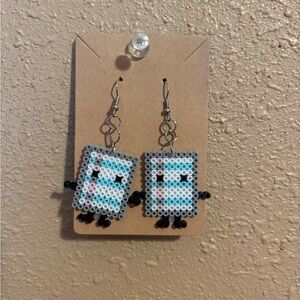 Perler Bead Earrings